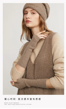 Load image into Gallery viewer, 100% Cashmere Fingerless Gloves