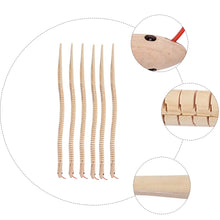 Load image into Gallery viewer, 6 Pcs Artificial Wood Snake Kids Toy Lifelike Wooden Tricky Props Boys Realistic Animal Novelty Jointed Scare Prank