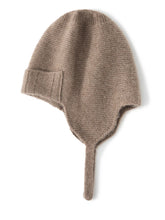 Load image into Gallery viewer, Cashmere Aviator Hat with Earflaps - Unisex