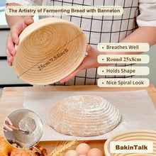 Load image into Gallery viewer, 1set Professional Baking Tools 24 Oz Sourdough Starter Jar Pastry Mat Scraper Bread Slicing Knife Gloves for Home DIY Baking Kit