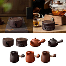 Load image into Gallery viewer, Ceramic Teapot with Infuser and Anti-Scald Handle
