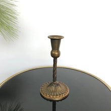 Load image into Gallery viewer, Retro Iron Golden Bronze Candle Holders - European Style Table Decor