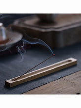 Load image into Gallery viewer, Wooden Sandalwood Incense Burner Coil Stick Holder
