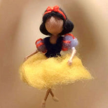 Load image into Gallery viewer, 1Set Little Fairy DIY Wool Needle Felting Material Package Wool Felt Dolls Craft Needle Felt Handcraft Unfinished Poked Set Gift