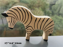 Load image into Gallery viewer, Colorful Wooden Animal Stacking Blocks - Forest & Safari Toys