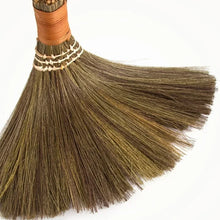 Load image into Gallery viewer, Natural Wood Broom & Dustpan Set