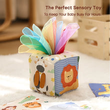 Load image into Gallery viewer, Montessori Toys Magic Cotton Animal Tissue Box Kids Finger Exercise Cloth Busy Box Toys Baby Educational Activity Sensory Game