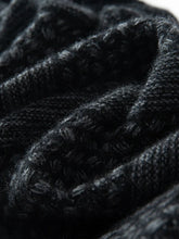 Load image into Gallery viewer, Men Winter Wool Cashmere Knitted Scarf Coarse Needle Texture Thick Neck Warmer Christmas Present Unisex Accessories 170*25 Traf