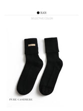 Load image into Gallery viewer, 100% Cashmere Women's Warm Lounge Socks