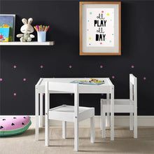 Load image into Gallery viewer, 3-Piece Kiddy Table & Chair Kids Set