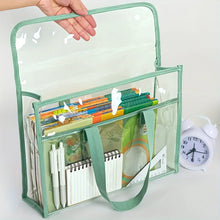 Load image into Gallery viewer, Large Capacity Portable Transparent Waterproof Expandable File Folder