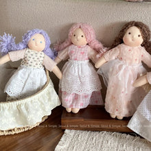 Load image into Gallery viewer, Large Handmade Waldorf Style Fabric Doll