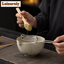 Load image into Gallery viewer, Eight-Piece Ceramic Matcha Set with Whisk
