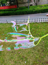 Load image into Gallery viewer, 3 Style Bubble Rope Stainless Steel Giant Bubble Maker Wand Telescopic Design Bubble Party Favors Outdoor Activity for Children