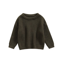 Load image into Gallery viewer, Little Ones Cotton Knit Pullover Sweater