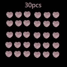 Load image into Gallery viewer, Rose Quartz Heart Stones, Natural, 20mm, Set of 10, 20 or 30