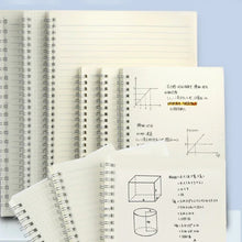 Load image into Gallery viewer, Spiral Notebook - 80 Sheets Lined Journal & Sketchbook