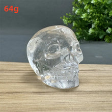 Load image into Gallery viewer, Natural White Quartz Crystal Skull Statue