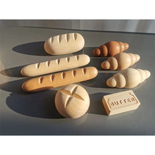 Load image into Gallery viewer, Montessori Wooden Coffee, Tea and Baguette Pretend Play Set