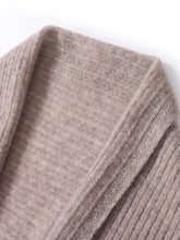 Load image into Gallery viewer, 100% Wool Oversized Knitted Poncho Shawl