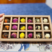 Load image into Gallery viewer, Top Grade Chinese Yunnan Puer Flower Shu Tea balls Cube Cake Original Ripe Briquette Pu Er Black Red Tee Puerh Gift