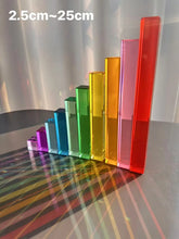 Load image into Gallery viewer, Kids 3D Acrylic Crystal Gem Wooden Blocks