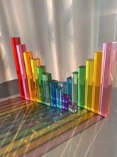 Load image into Gallery viewer, Kids 3D Acrylic Crystal Gem Wooden Blocks
