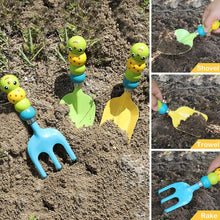 Load image into Gallery viewer, Colorful Garden Tools Toys for children Outdoor Gardening Trowel Shovel Rake Yard Watering Pot Digging Beach Safe Toys Kids Gift