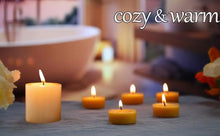 Load image into Gallery viewer, Natural Beeswax Smokeless Tea Light Candles - 12/24/48 Pcs