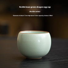 Load image into Gallery viewer, Ru Kiln Style Ceramic Teacup, Under 200ml