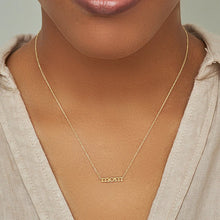 Load image into Gallery viewer, 925 Sterling Silver MAMA Pendant Necklace - 18K Gold Plated