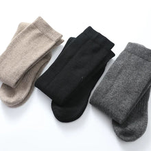 Load image into Gallery viewer, 100% Cashmere Women's Long Winter Socks