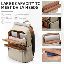 Load image into Gallery viewer, Large Capacity Women’s Backpack – Travel, Laptop, School & Business Bag