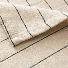 Load image into Gallery viewer, Retro Striped Cotton Linen Tablecloth
