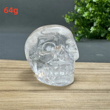 Load image into Gallery viewer, Natural White Quartz Crystal Skull Statue