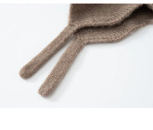 Load image into Gallery viewer, Cashmere Aviator Hat with Earflaps - Unisex