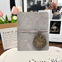 Load image into Gallery viewer, Mini Leather Pocket Notebook - Portable Retro Sketchbook & Daily Planner