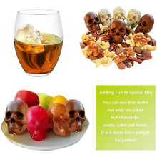 Load image into Gallery viewer, Skull Ice Cube Tray