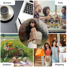 Load image into Gallery viewer, Large Capacity Women’s Backpack – Travel, Laptop, School & Business Bag