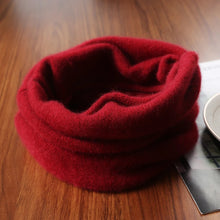 Load image into Gallery viewer, Pure Wool Knit Ring Scarf