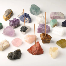 Load image into Gallery viewer, Natural Gemstone Incense Holder