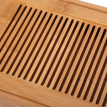 Load image into Gallery viewer, Bamboo Gongfu Tea Tray, 25 x 14 cm