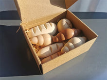 Load image into Gallery viewer, Montessori Wooden Coffee, Tea and Baguette Pretend Play Set