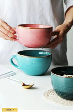 Load image into Gallery viewer, 700ml Large Ceramic Coffee Mug