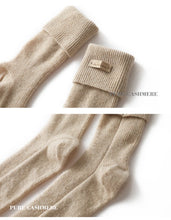 Load image into Gallery viewer, 100% Cashmere Women's Warm Lounge Socks