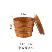 Load image into Gallery viewer, Wood Handle Cups Beer Tea Coffee Milk Water Cup Kitchen Bar Drinkware for Kitchen Coffee Mug