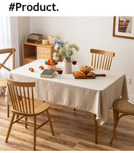 Load image into Gallery viewer, Retro Striped Cotton Linen Tablecloth