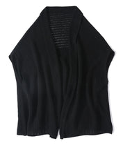 Load image into Gallery viewer, 100% Wool Oversized Knitted Poncho Shawl