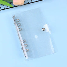 Load image into Gallery viewer, Transparent Diary Binder/Notebook Planner