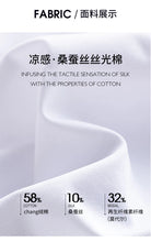 Load image into Gallery viewer, Silk & Cotton Women's Luxury T-Shirt